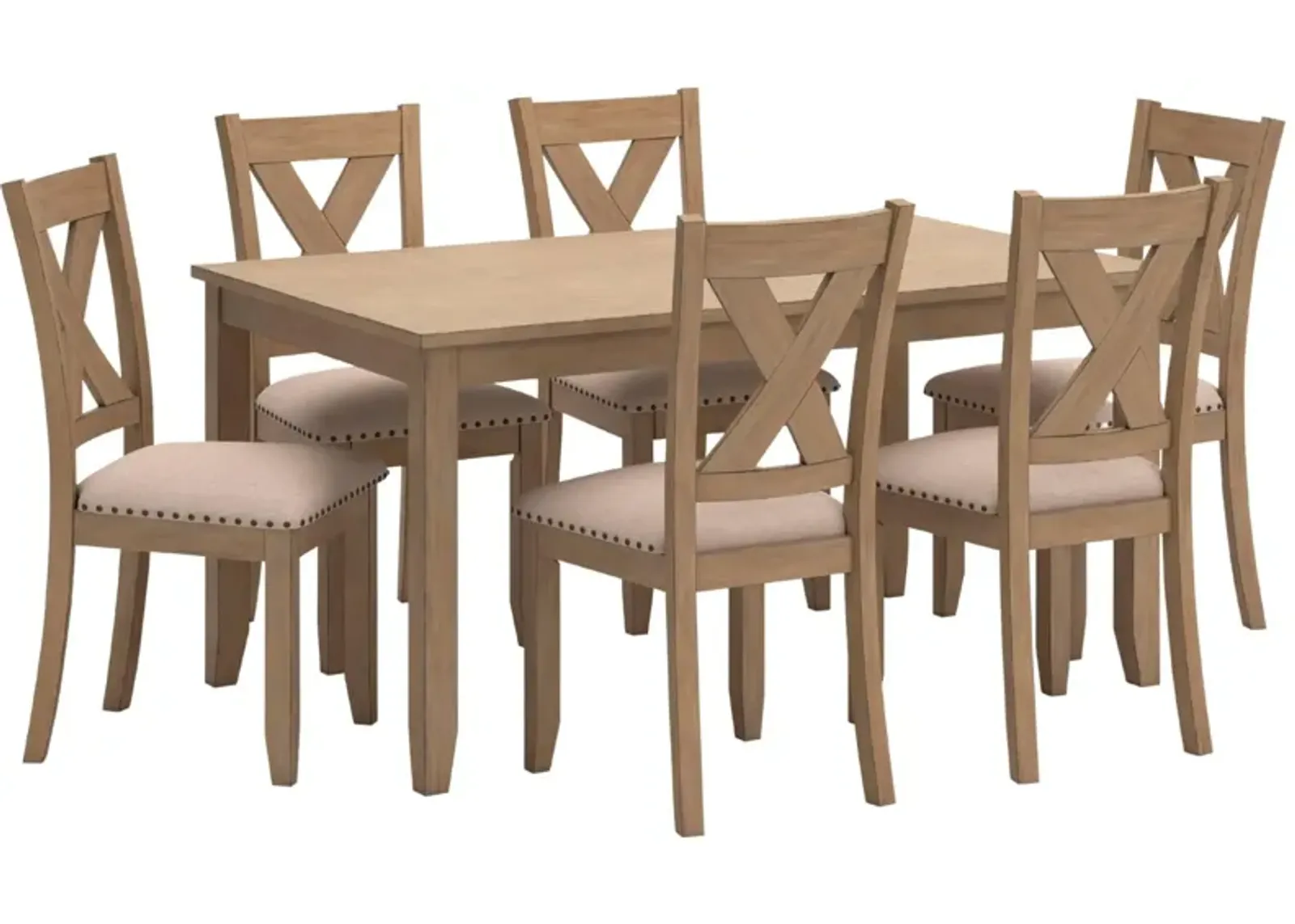 SANBRIAR 7 PIECE DINING SET