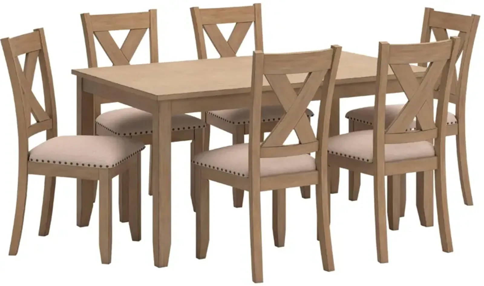 SANBRIAR 7 PIECE DINING SET