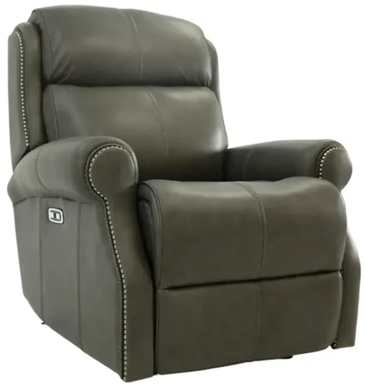 MCGWIRE DOVE LEATHER POWER RECLINER