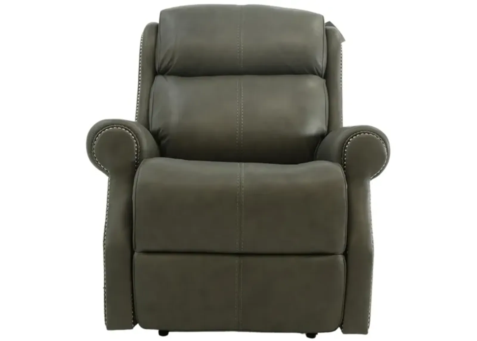 MCGWIRE DOVE LEATHER POWER RECLINER