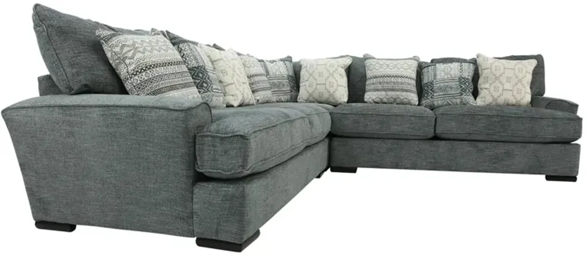 SKYLAR SLATE 3 PIECE SECTIONAL