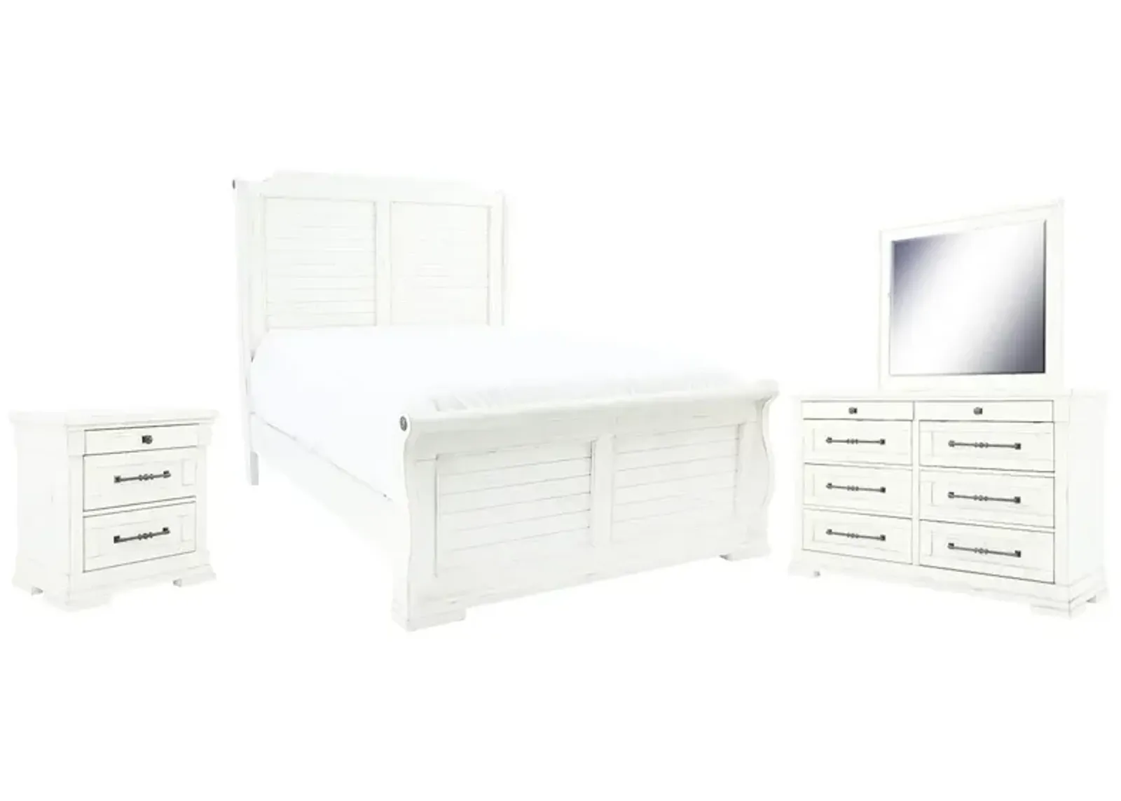 BLANCHE KING SLEIGH BEDROOM SET