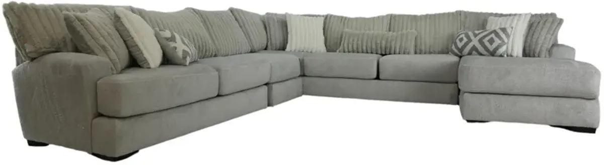 MONDO SILVER 4 PIECE SECTIONAL