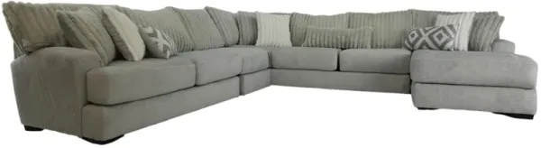 MONDO SILVER 4 PIECE SECTIONAL