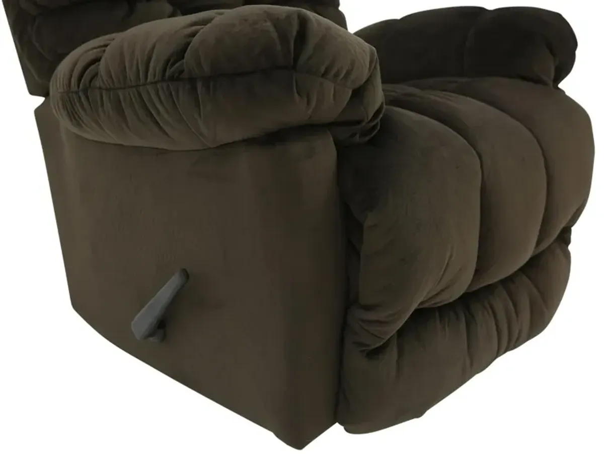 BROSMER CHOCOLATE ROCKER RECLINER