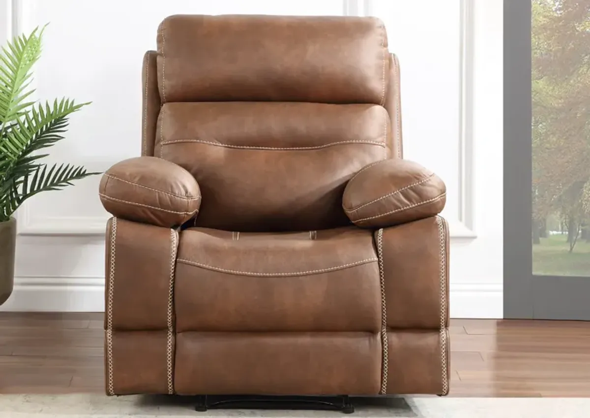 RUDGER CHESTNUT RECLINER