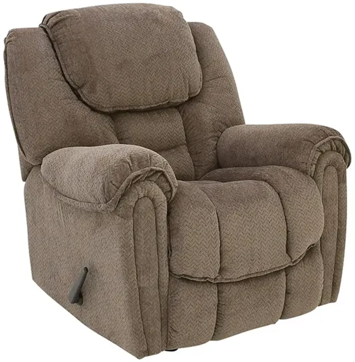 BAXTER TAUPE ROCKER RECLINER