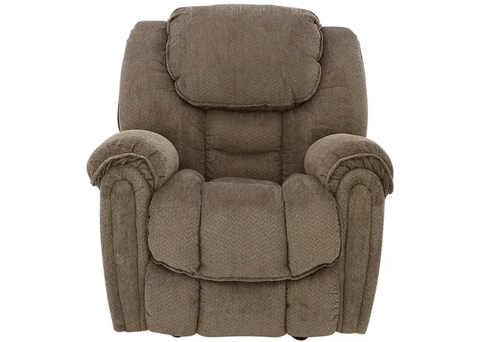 BAXTER TAUPE ROCKER RECLINER