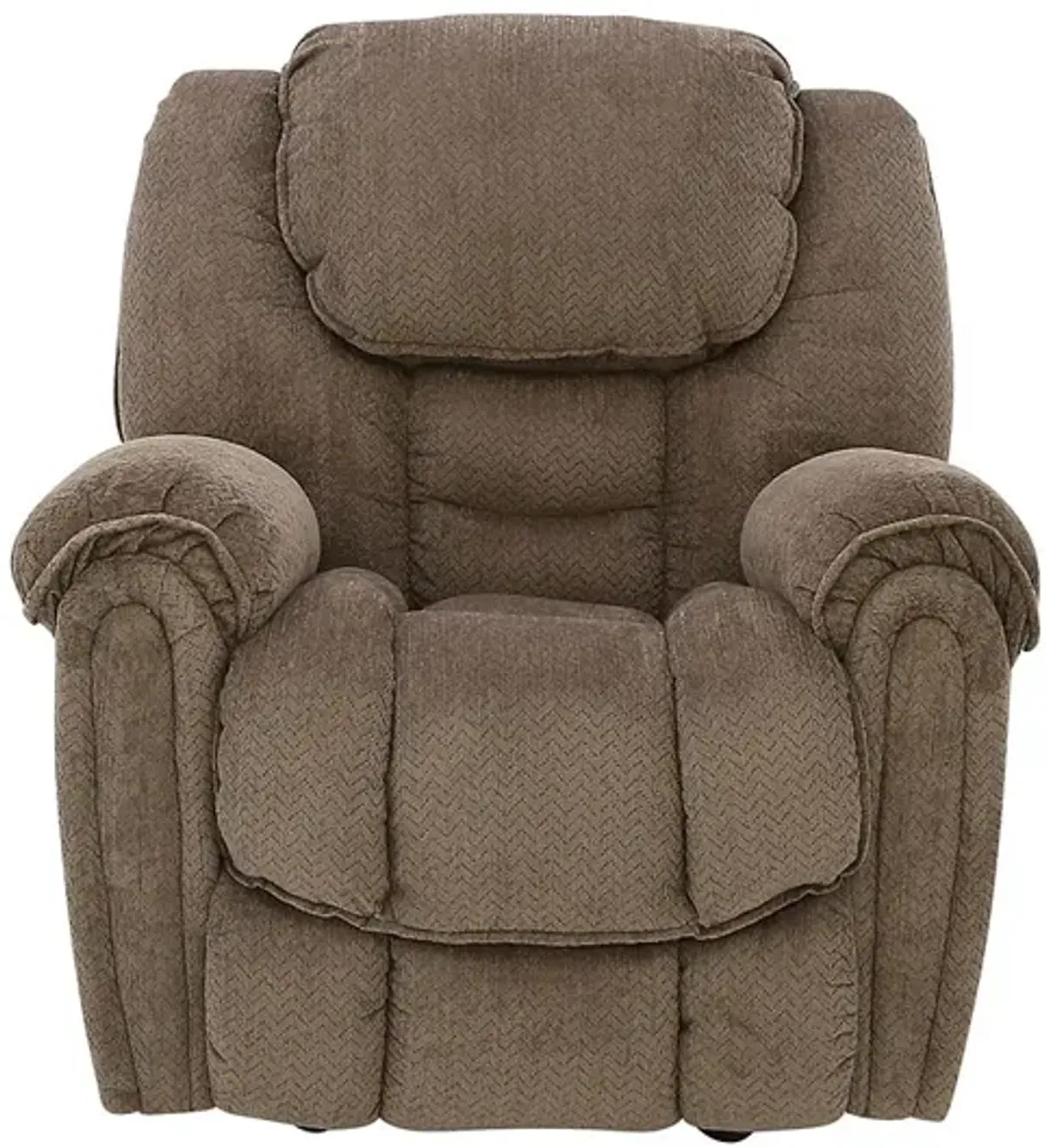 BAXTER TAUPE ROCKER RECLINER