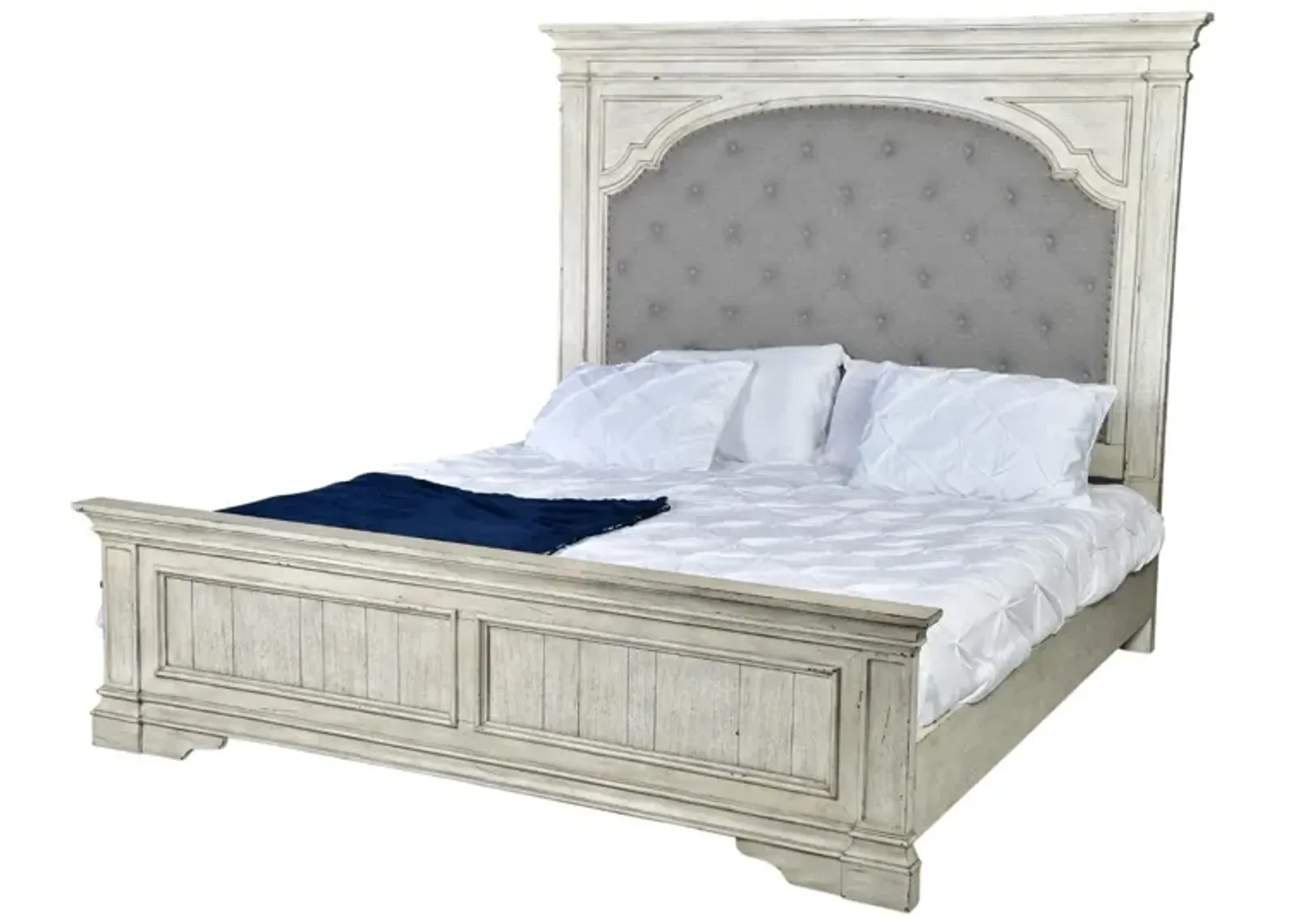 HIGHLAND PARK WHITE KING BED