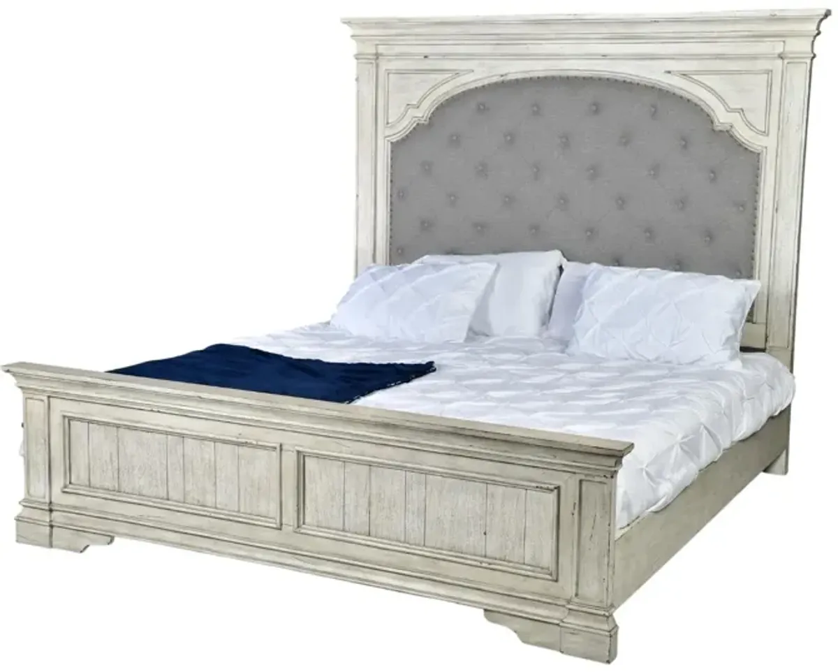 HIGHLAND PARK WHITE KING BED