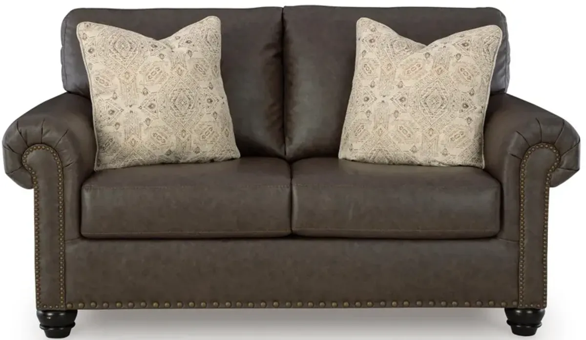 ROXMERE UMBER LOVESEAT