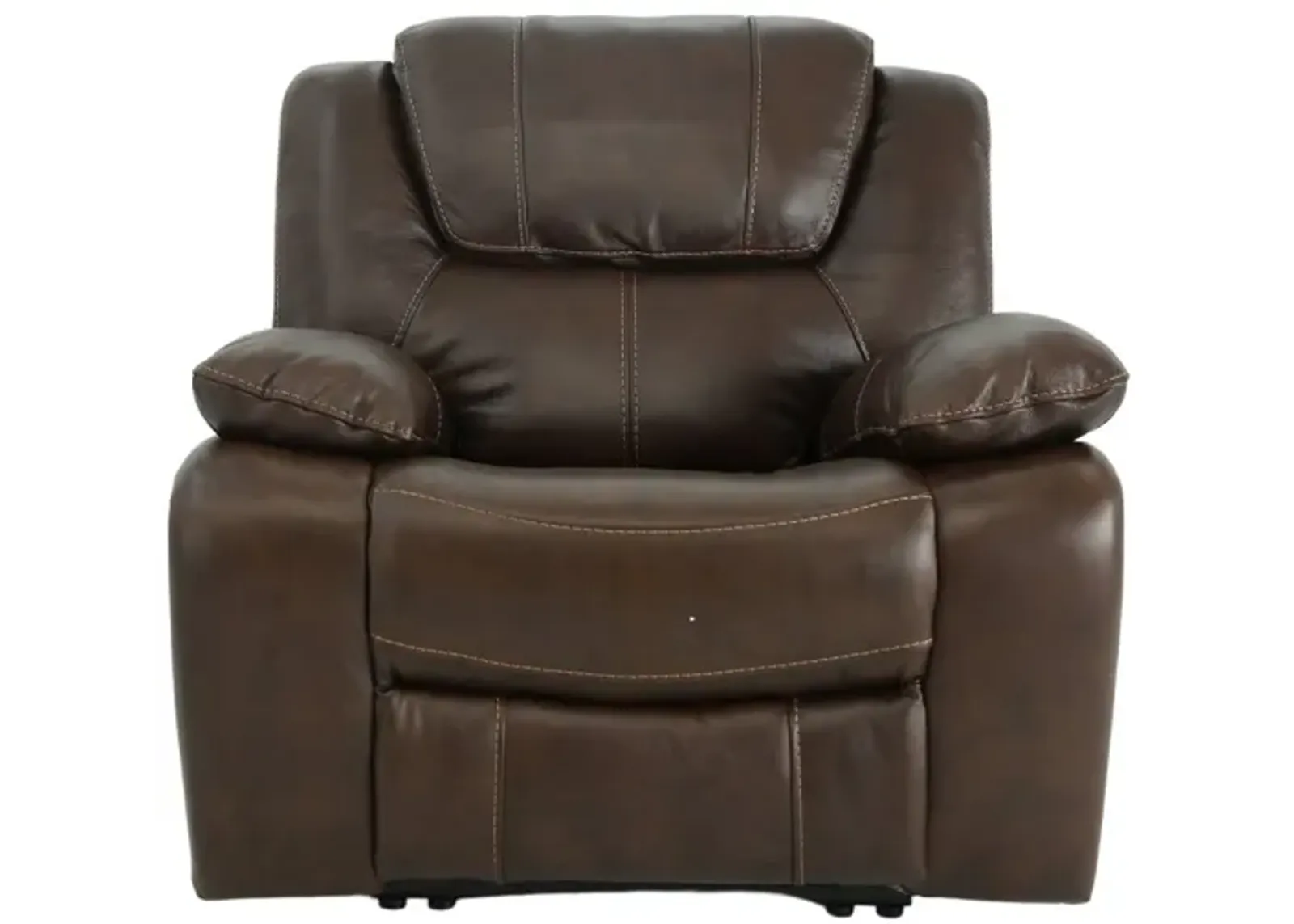 EASTON TOBACCO LEATHER RECLINER