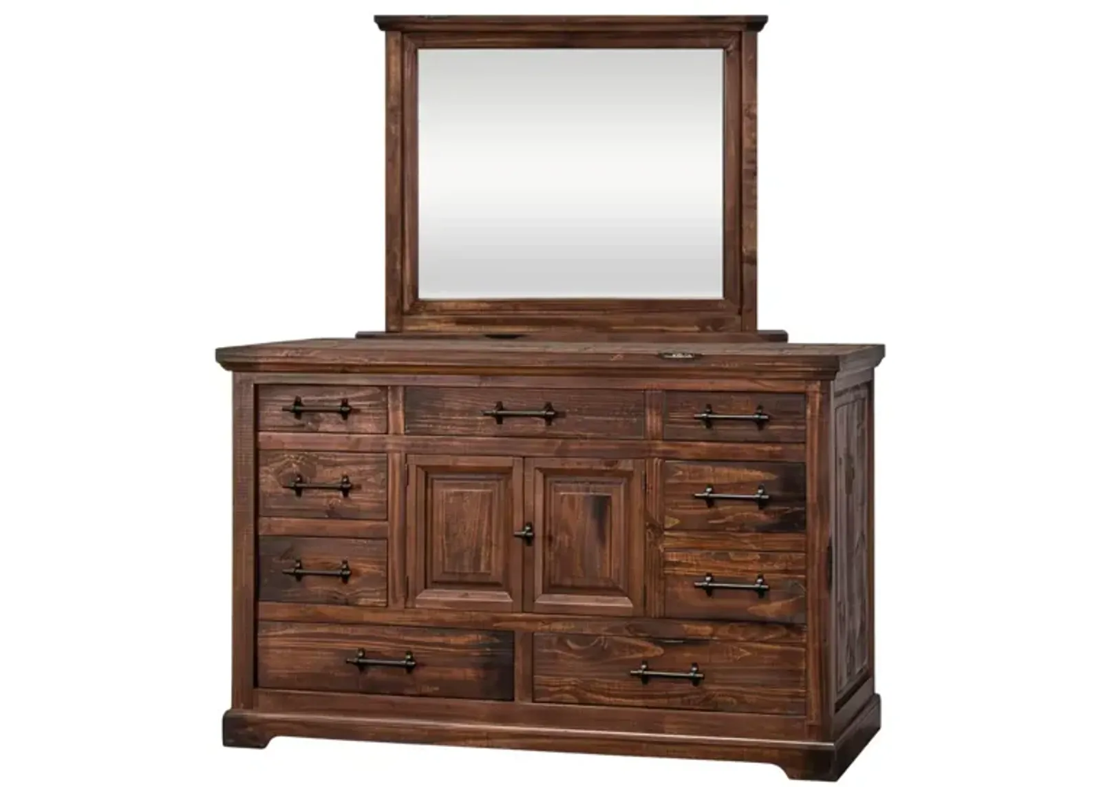 CLEVELAND DRESSER AND MIRROR