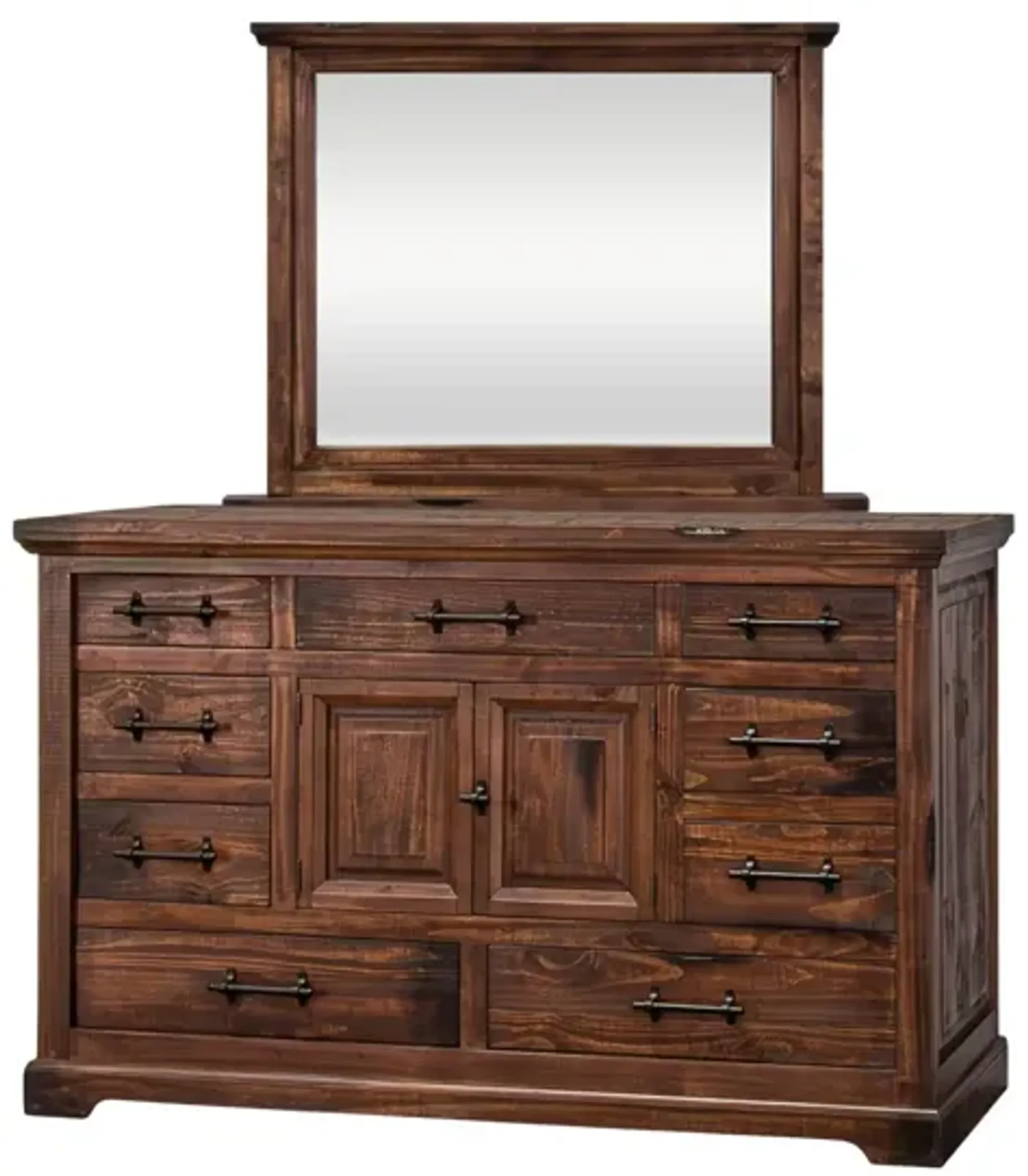 CLEVELAND DRESSER AND MIRROR