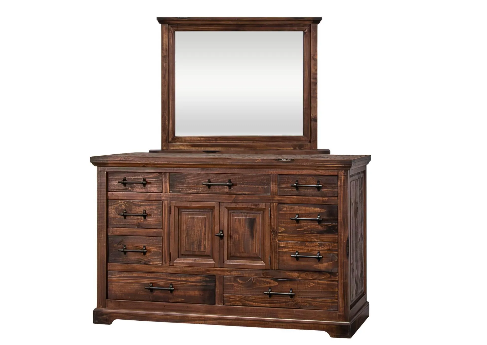 CLEVELAND DRESSER AND MIRROR