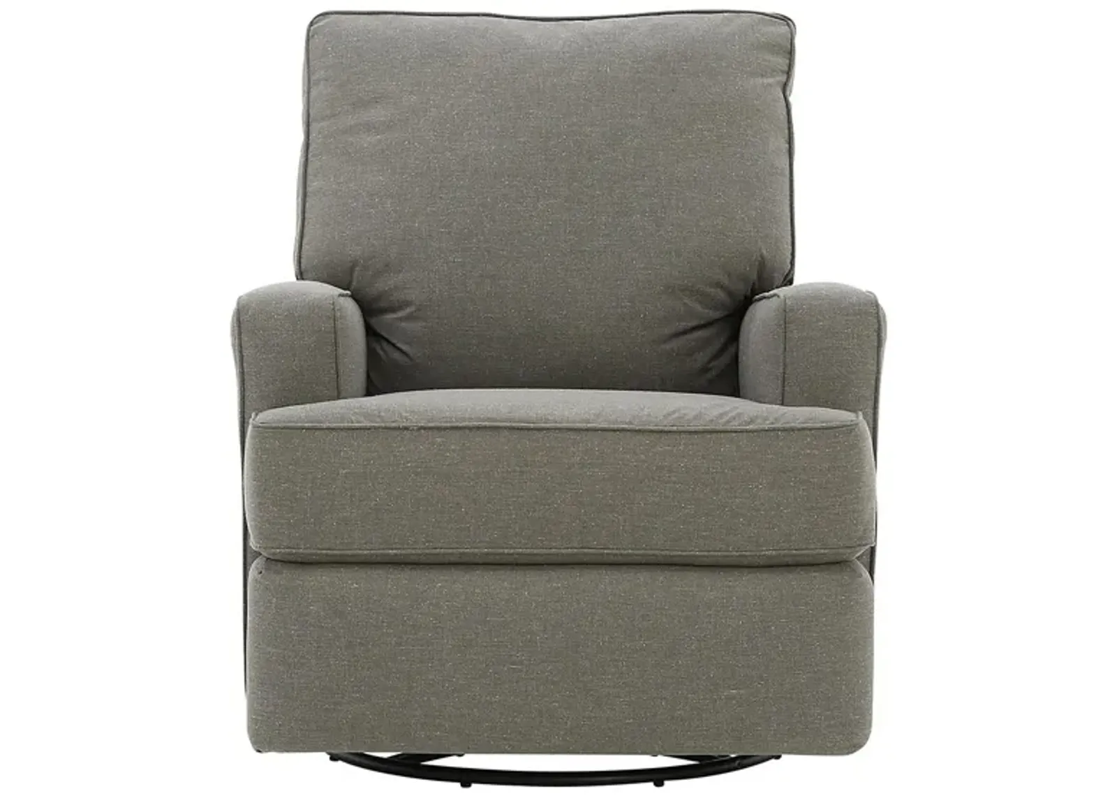 KERSEY CHARCOAL SWIVEL GLIDER RECLINER