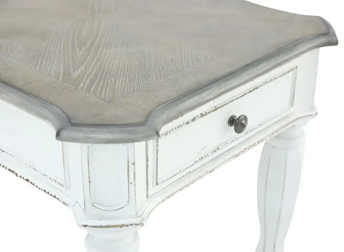 MAGNOLIA MANOR RECTANGULAR END TABLE