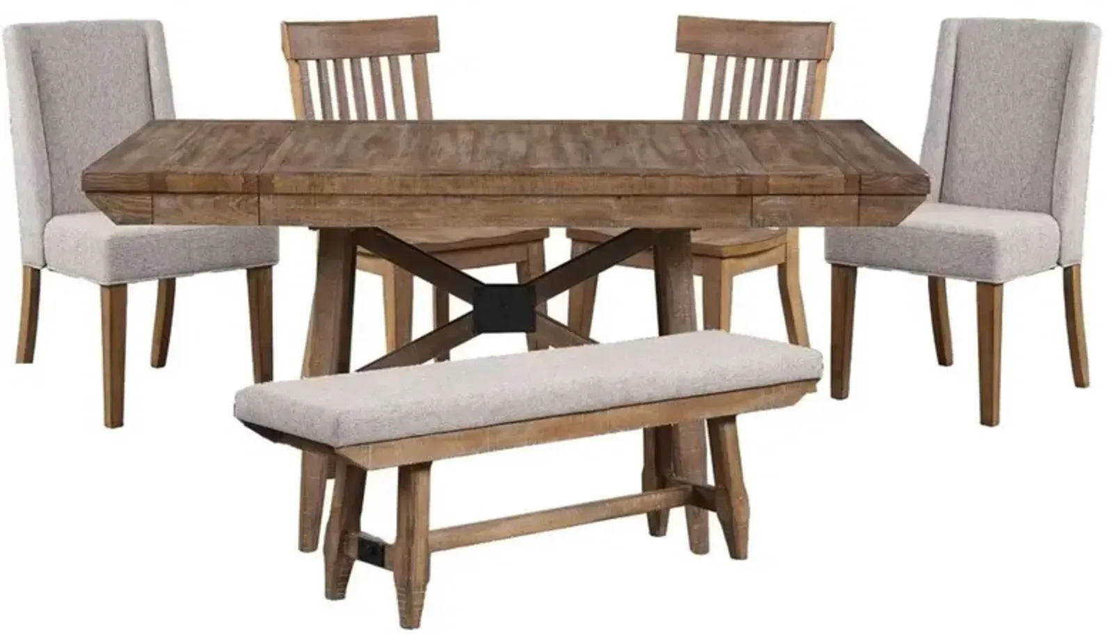 RIVERDALE 6 PIECE DINING TABLE SET