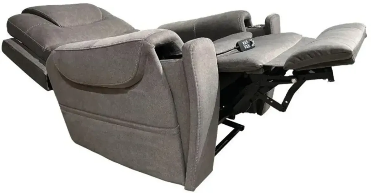 MINK LIFT CHAIR WITH HEAT, POWER ADJUSTABLE HEADREST AND LUMBAR