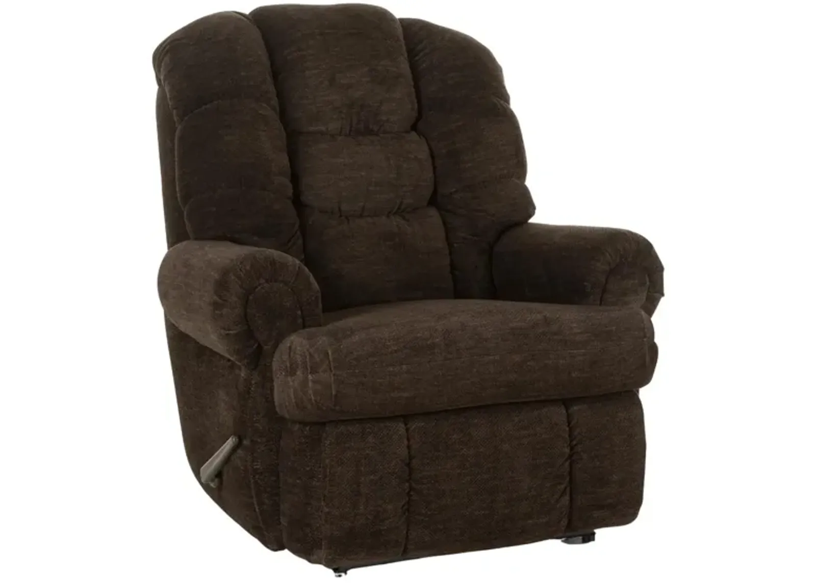 MCCOY CHOCOLATE BIG MAN WALL SAVER RECLINER