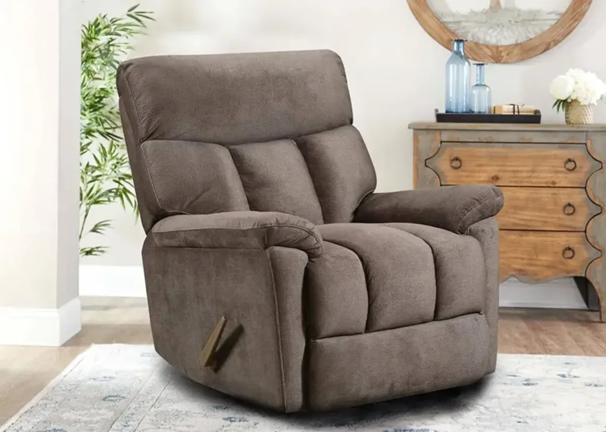 BROOKWOOD CHOCOLATE GLIDER RECLINER