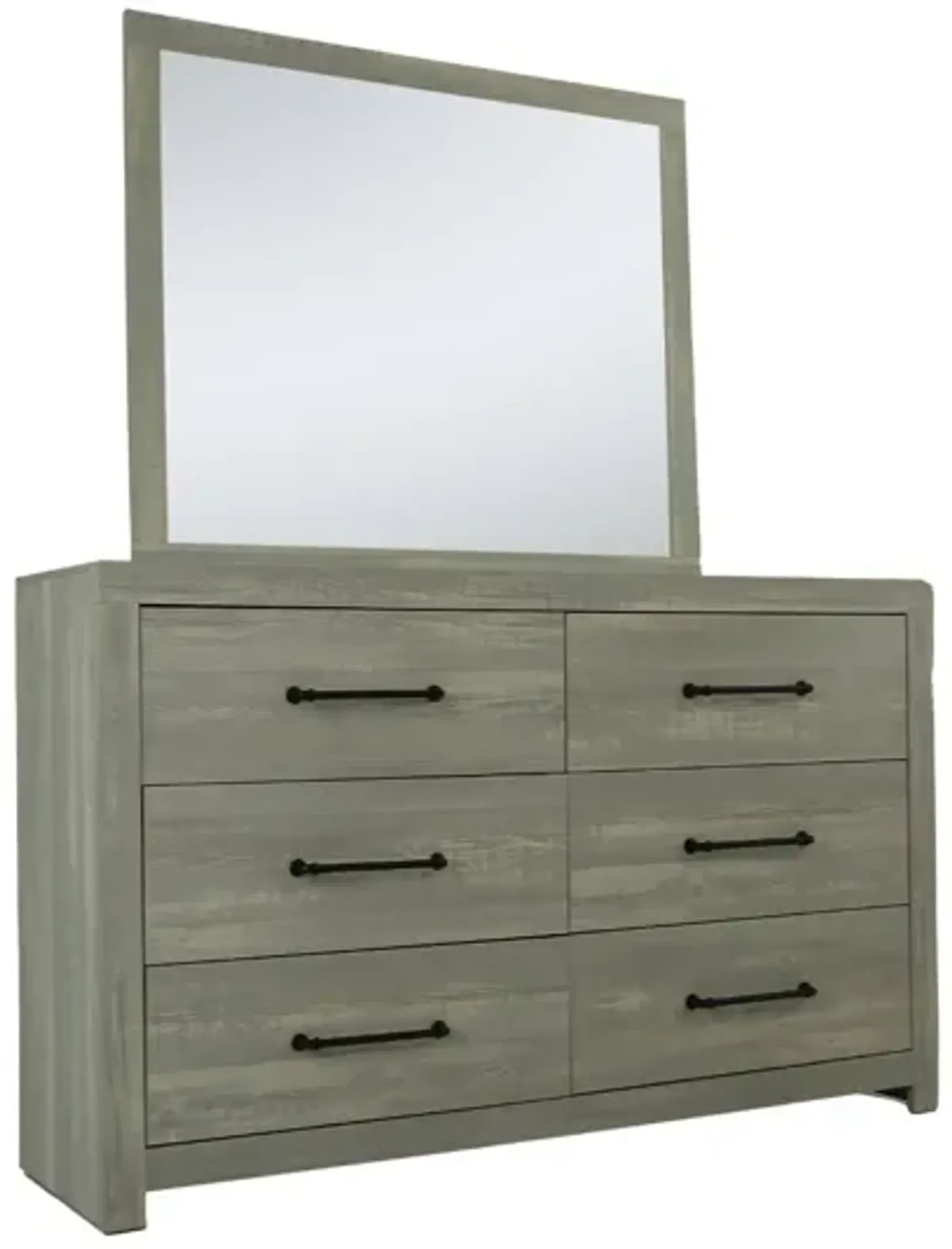 AMESBURY DRESSER AND MIRROR