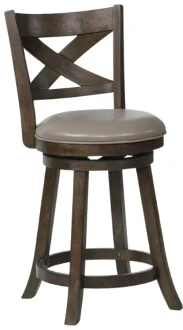 KIPPER GREY 24" BARSTOOL