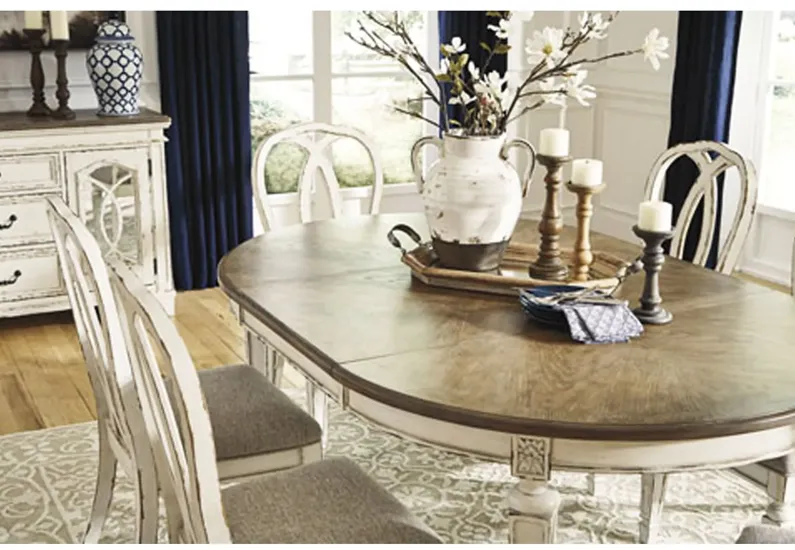 REALYN OVAL DINING ROOM TABLE