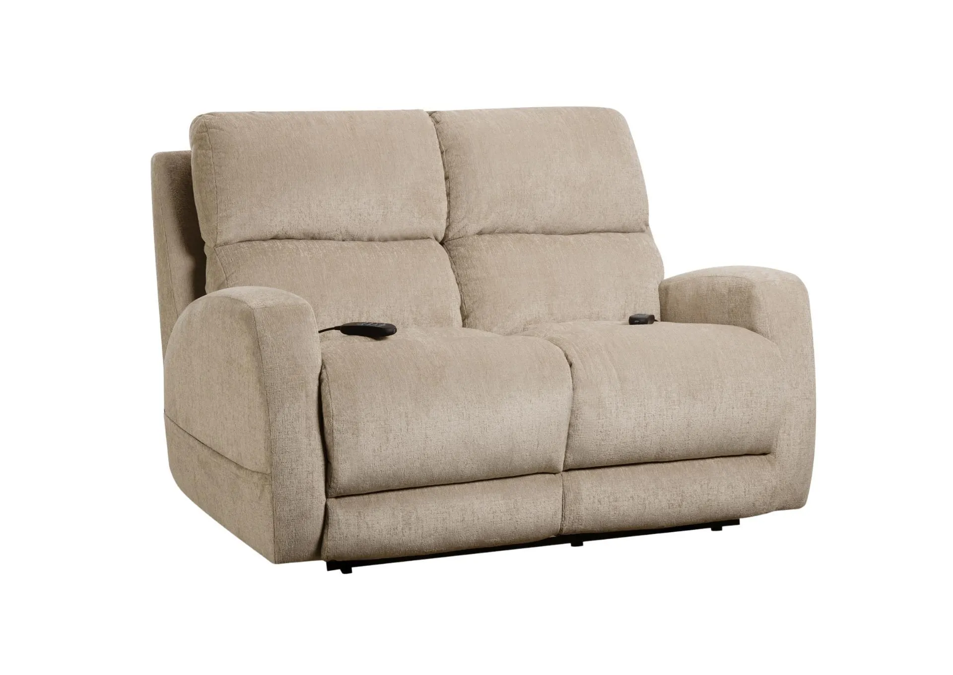 LANDRY BEIGE POWER RECLINING LOVESEAT