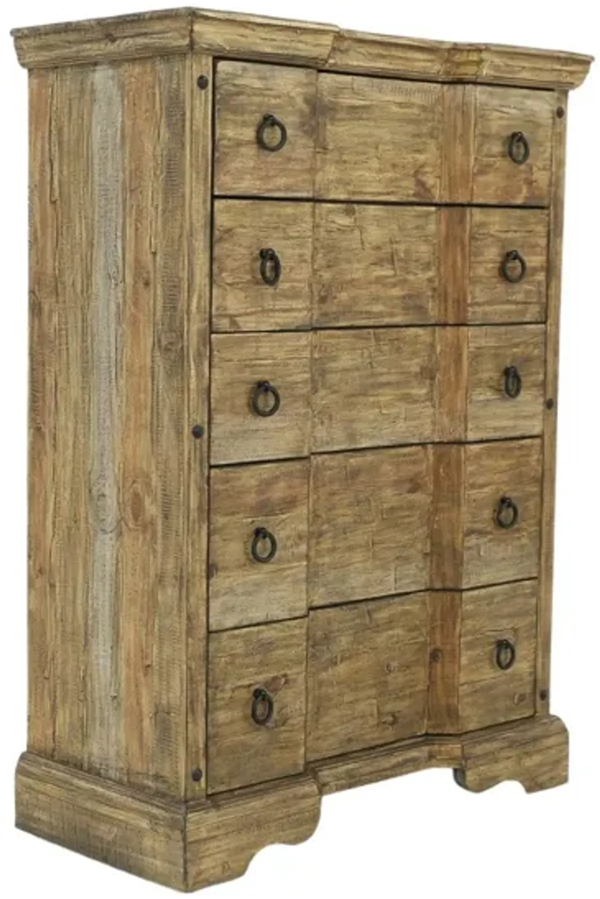 ST THOMAS WOOD TOP CHEST