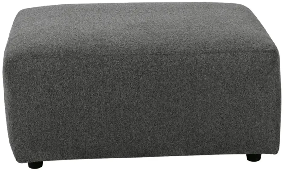 EDENFIELD CHARCOAL OVERSIZED OTTOMAN