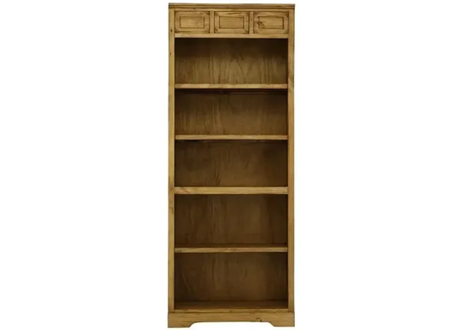 LAWMAN LIGHT WAX BOOKCASE