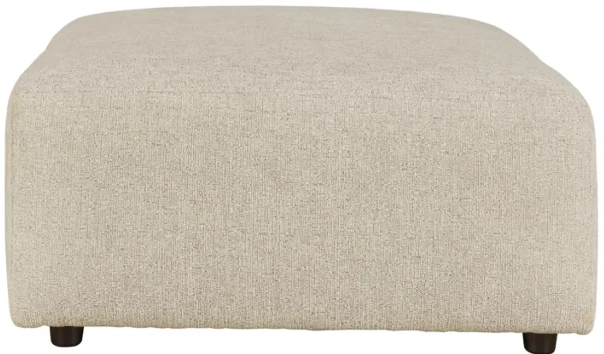 EDENFIELD LINEN OVERSIZED OTTOMAN