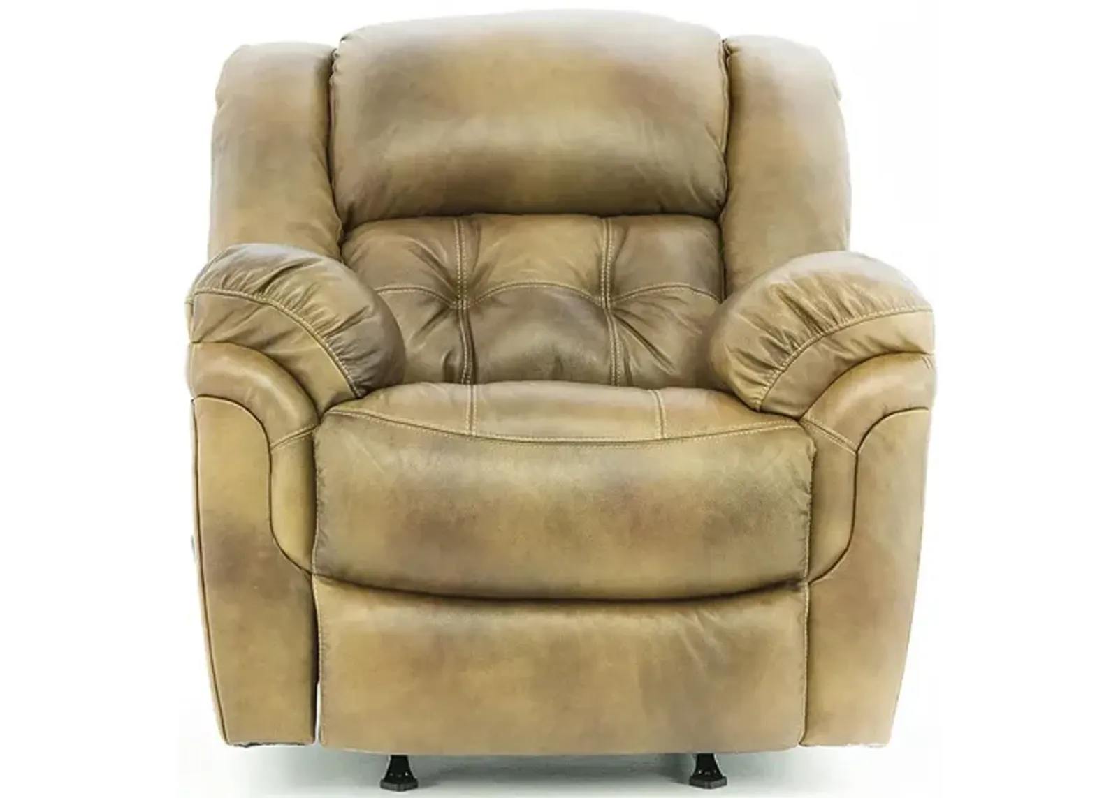 HUDSON SADDLE LEATHER ROCKER RECLINER