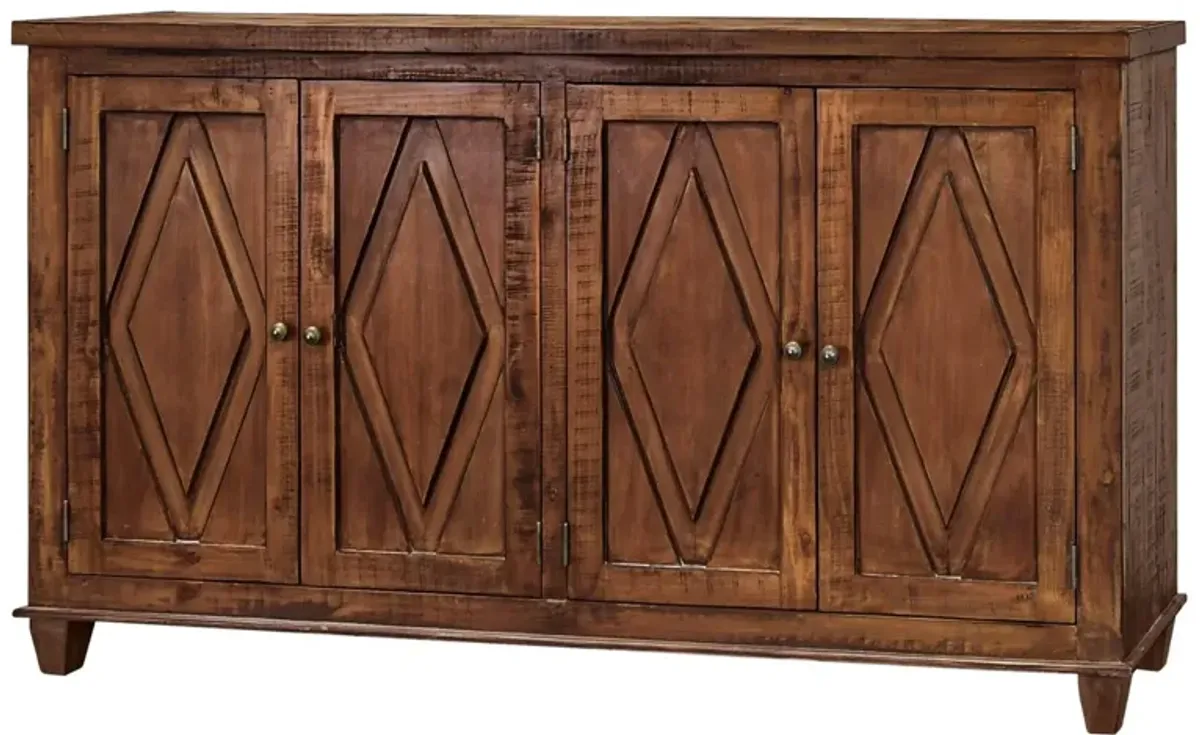 DIAMOND TOASTED PECAN CONSOLE