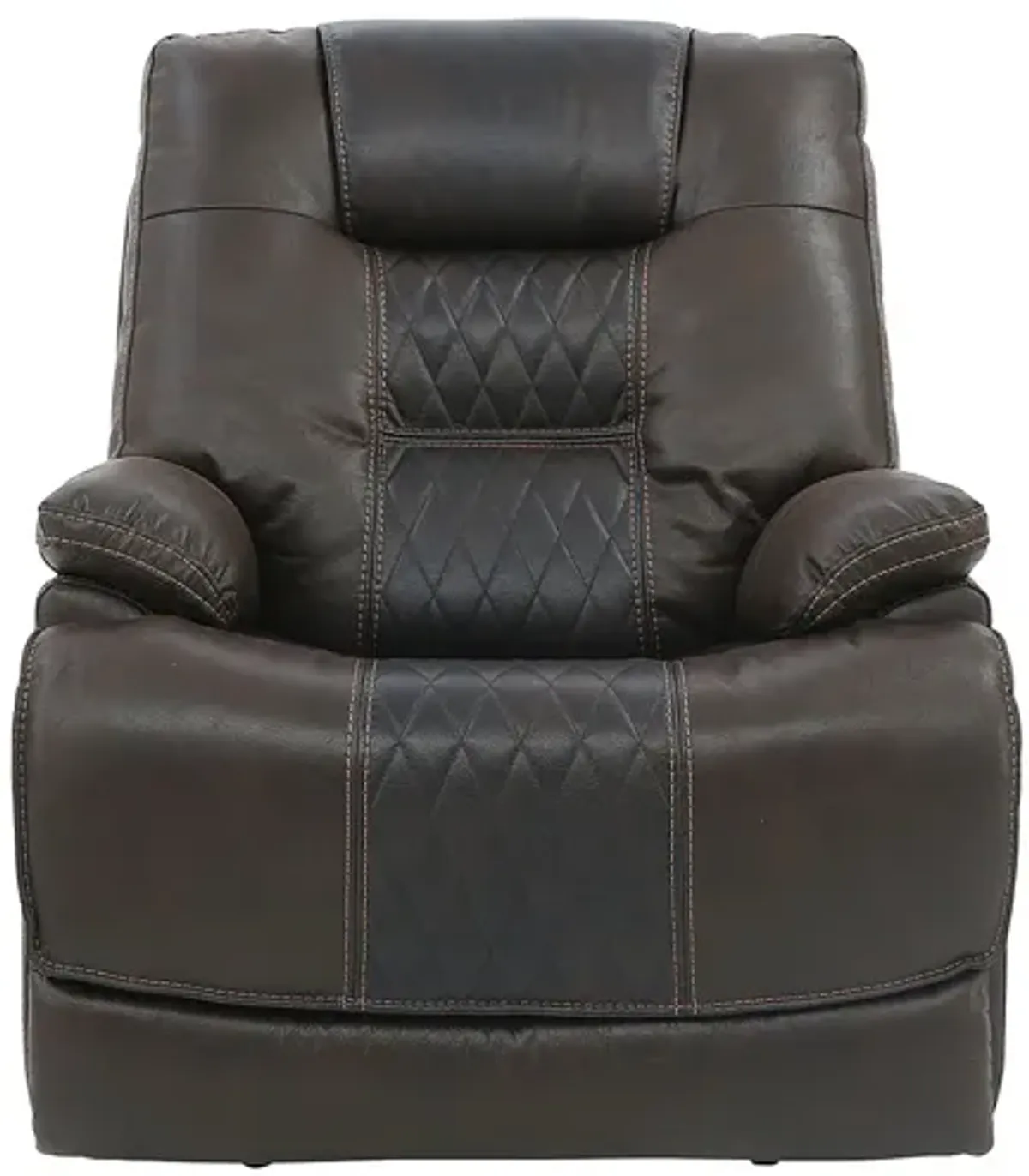 DAKOTA POWER DARK BROWN RECLINER P3