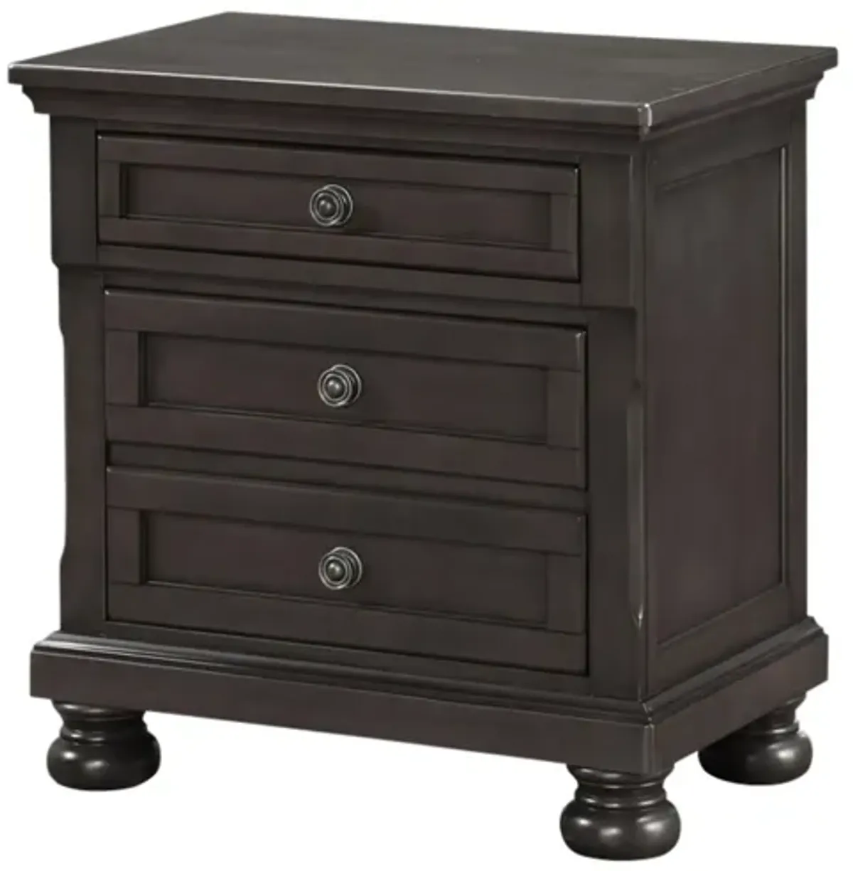 KINGSMAN GREY NIGHTSTAND