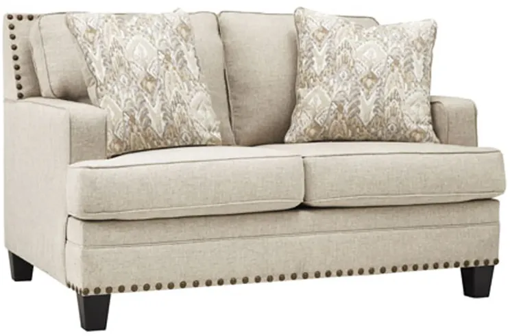 CLAREDON LINEN LOVESEAT