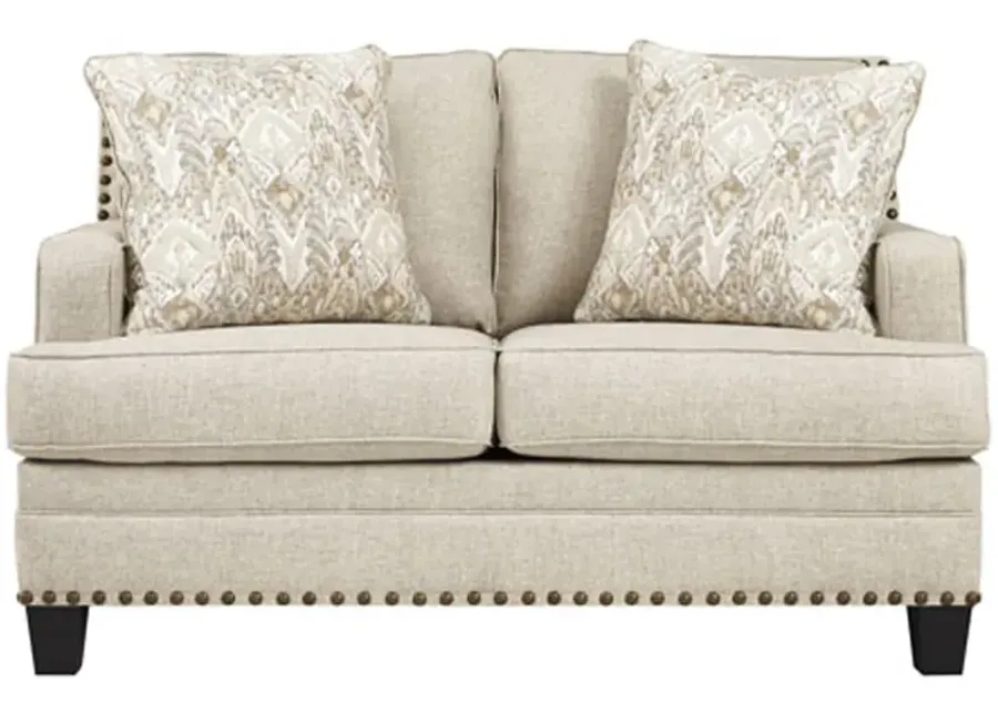 CLAREDON LINEN LOVESEAT