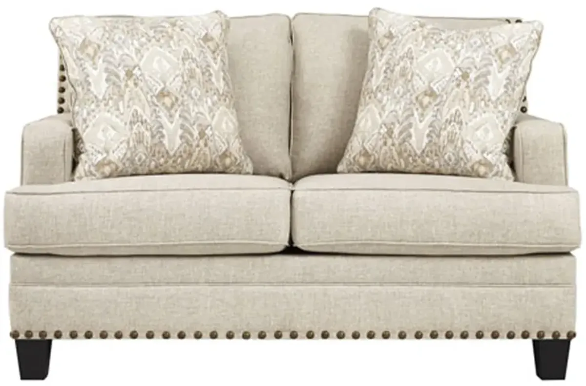 CLAREDON LINEN LOVESEAT