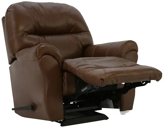 BODIE CAMEL ITALIAN LEATHER RECLINER