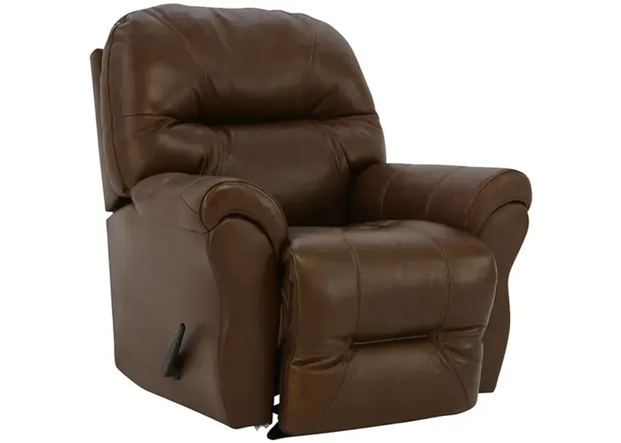 BODIE CAMEL ITALIAN LEATHER RECLINER