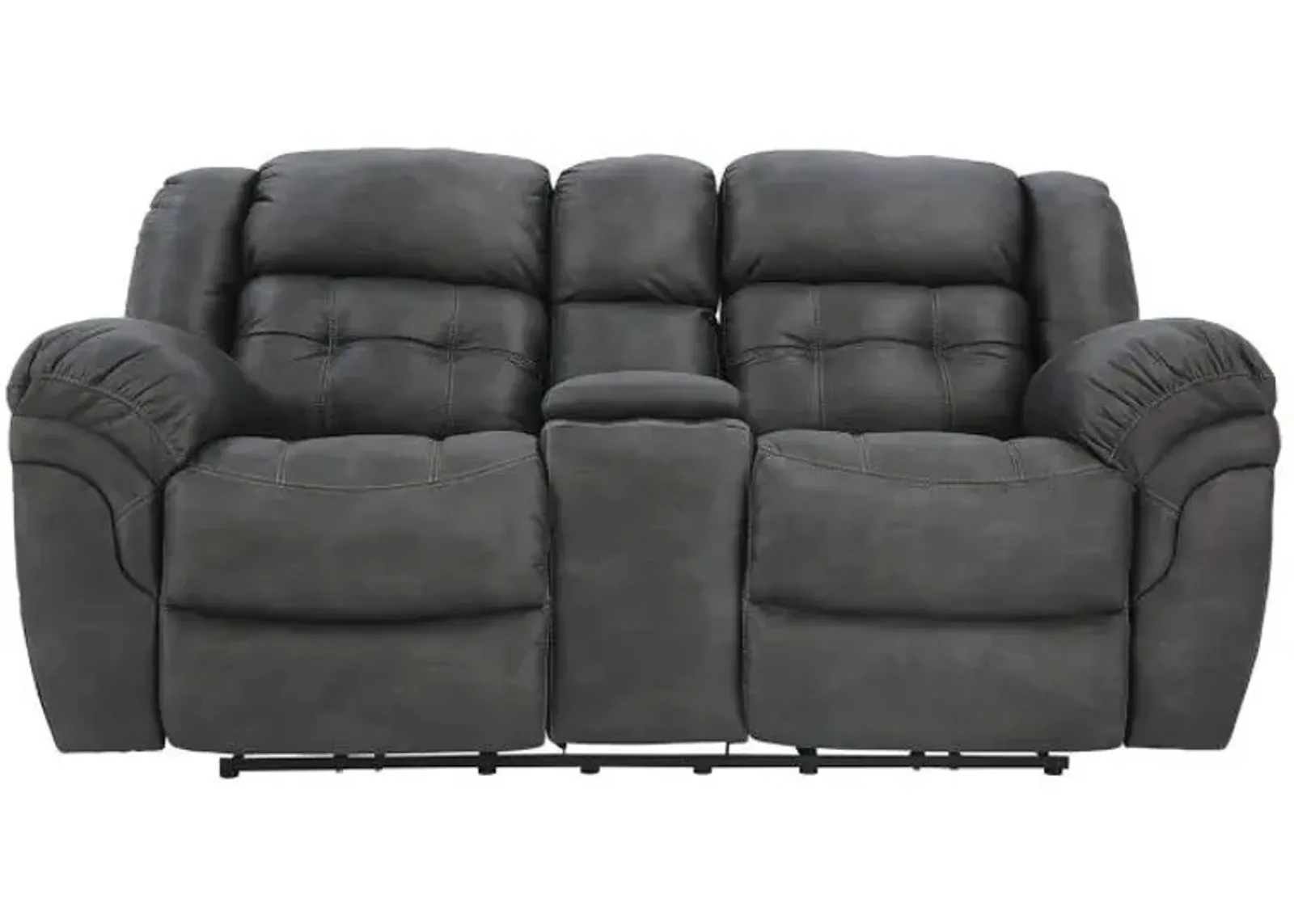 HAYGEN CHARCOAL 1P POWER LOVESEAT WITH CONSOLE