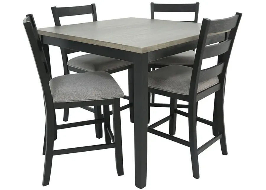 MARTIN 5 PIECE COUNTER DINING SET