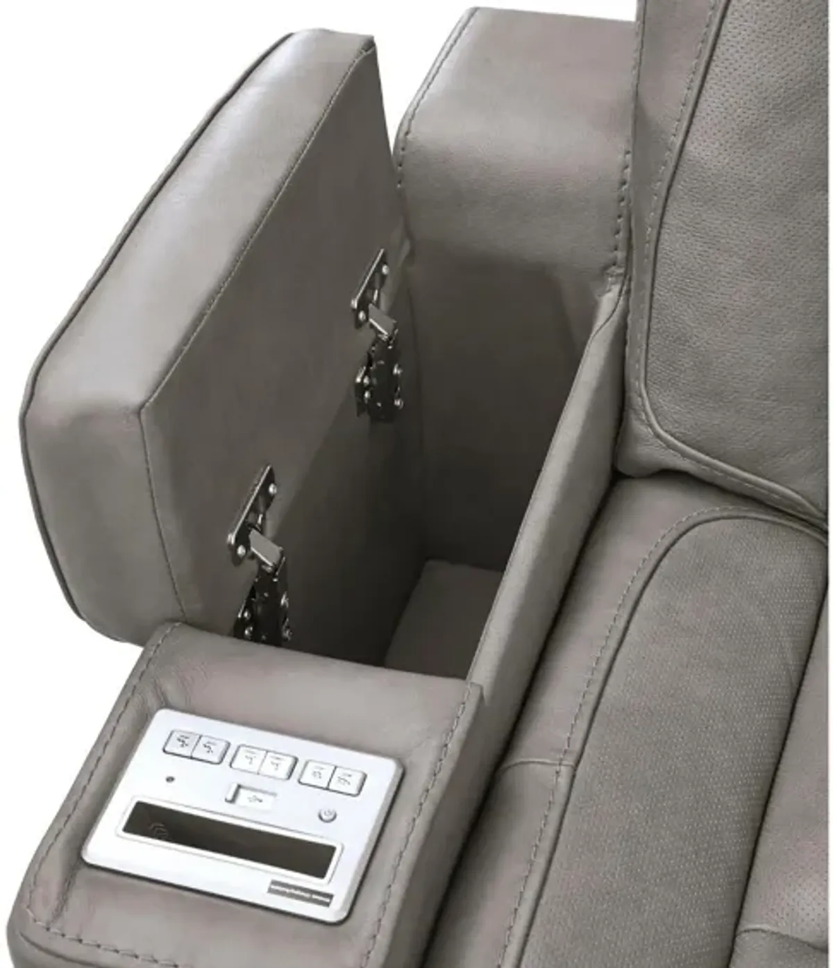 MAN-DEN GRAY 3P POWER SOFA