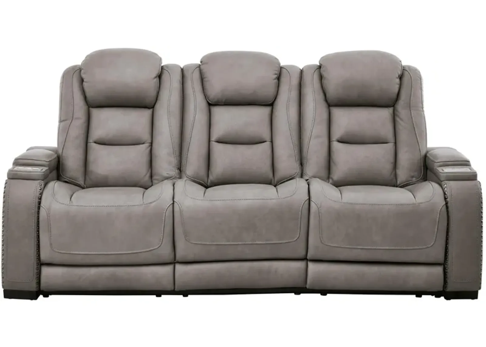 MAN-DEN GRAY 3P POWER SOFA