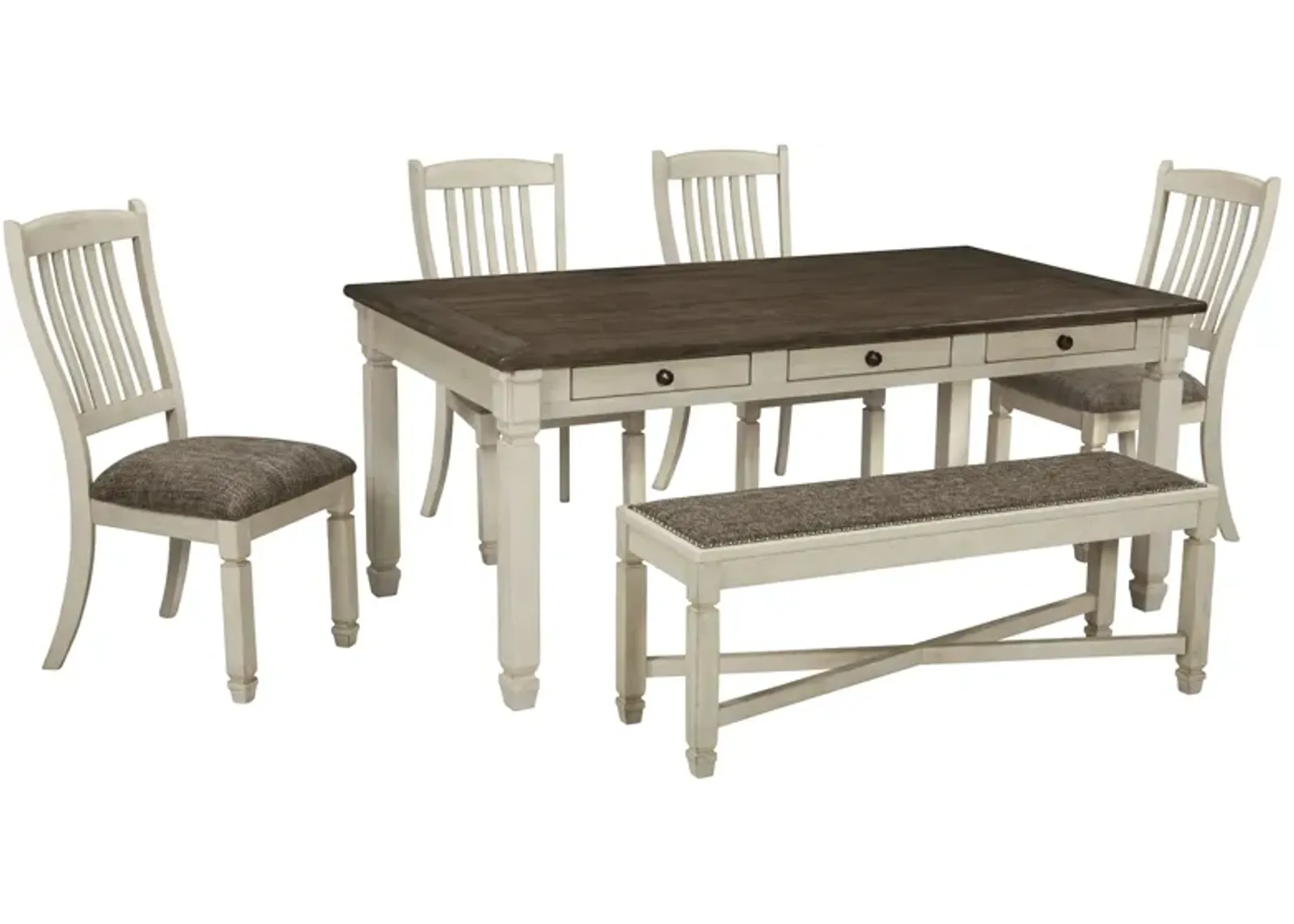 BOLANBURG 6 PIECE DINING SET