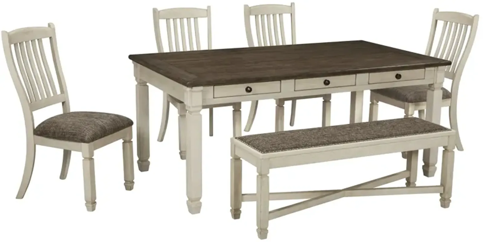 BOLANBURG 6 PIECE DINING SET