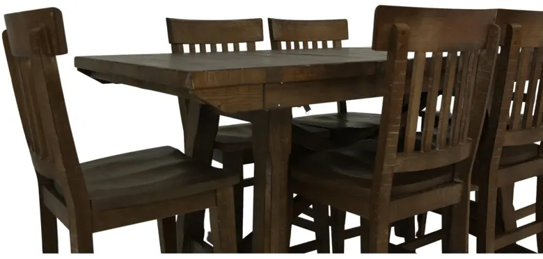 RIVERDALE 7 PIECE COUNTER HEIGHT DINING SET